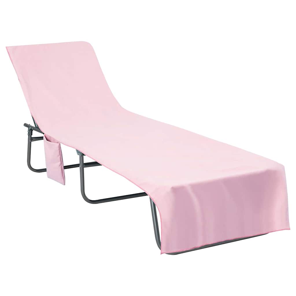Ručnici za ležaljku 2 pcs Ružičasta 210 x 75 cm
