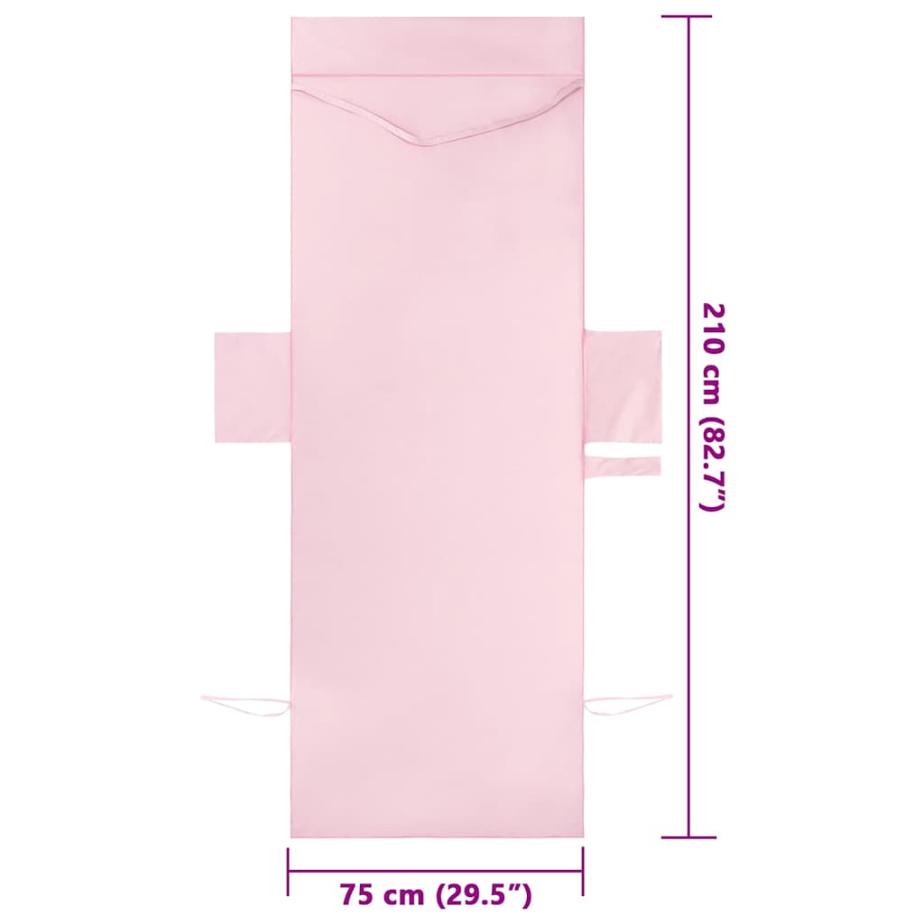 Ručnici za ležaljku 2 pcs Ružičasta 210 x 75 cm