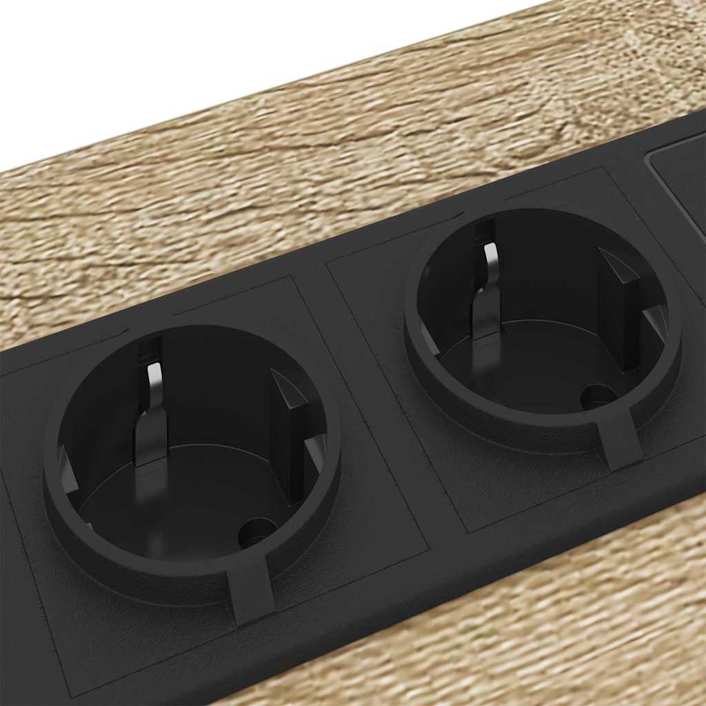 Noćni ormar s ladicama 2 pcs Sonoma hrast 30 x 48 x 61 cm