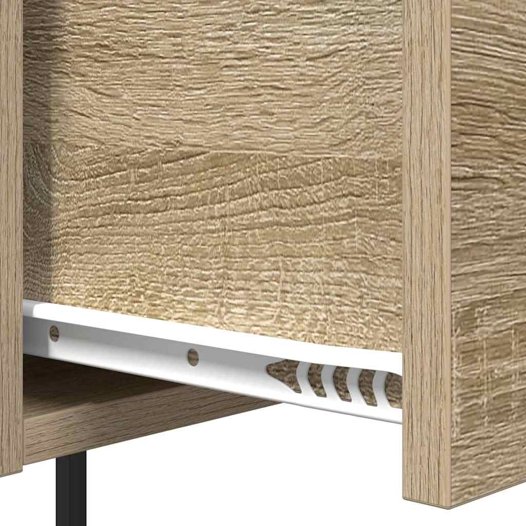 Noćni ormar s ladicama 2 pcs Sonoma hrast 42 x 41 x 56 cm