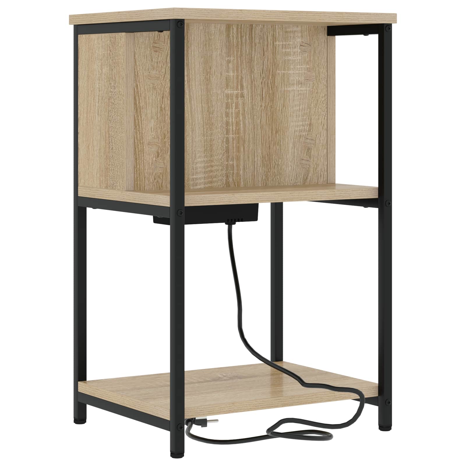 Noćni ormar 2 pcs Sonoma hrast 38 x 31 x 61 cm