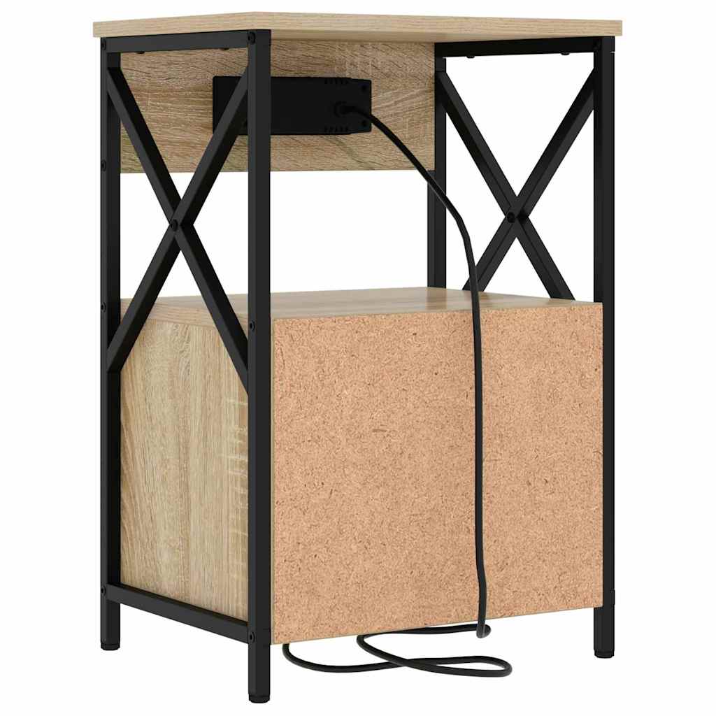 Noćni ormar Sonoma hrast 40 x 31 x 60 cm Konstruirano drvo