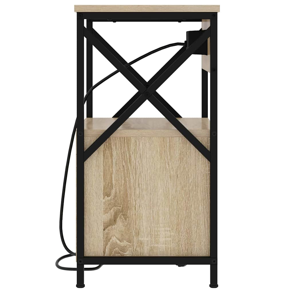 Noćni ormar Sonoma hrast 40 x 31 x 60 cm Konstruirano drvo