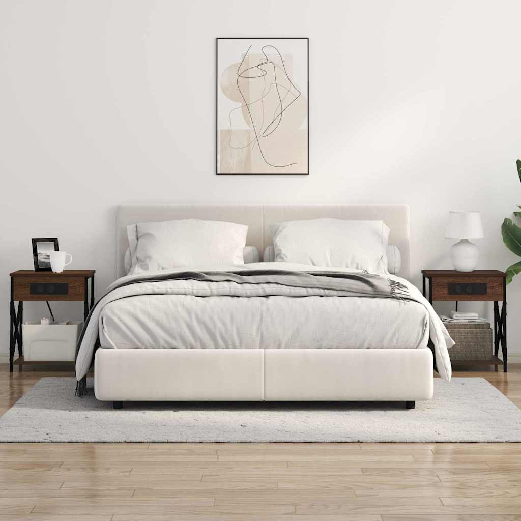 Noćni ormar Smeđi hrast 41 x 31 x 51 cm Konstruirano drvo