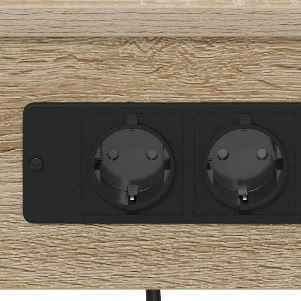 Noćni ormar s policom 2 pcs Sonoma hrast 41 x 31 x 76 cm