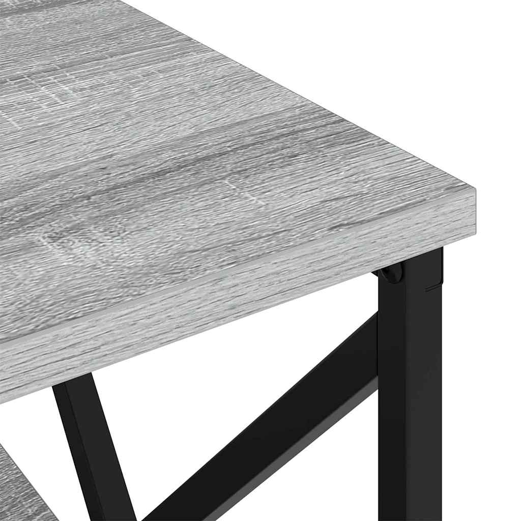 Noćni ormar Siva Sonoma 41,5 x 40,5 x 55 cm Konstruirano drvo