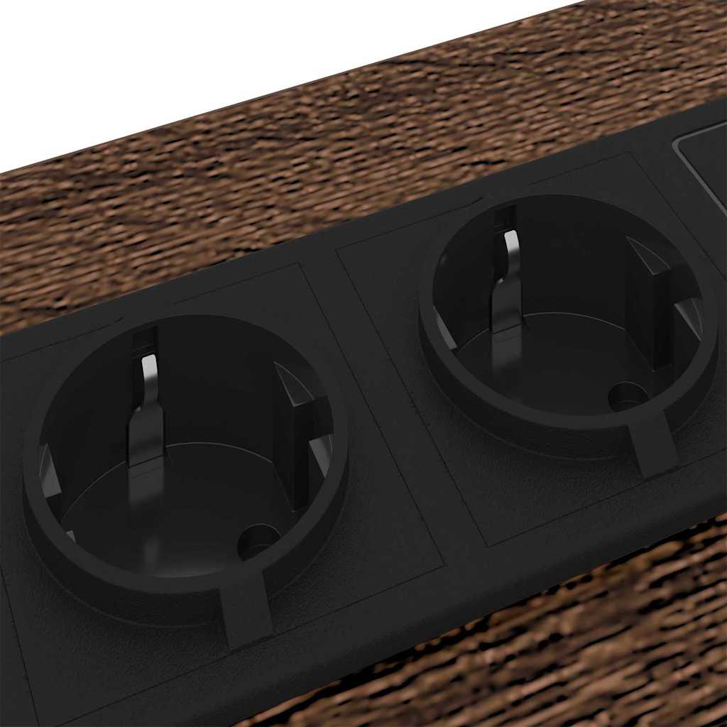 Noćni ormar 2 pcs Smeđi hrast 40 x 31 x 60 cm Konstruirano drvo