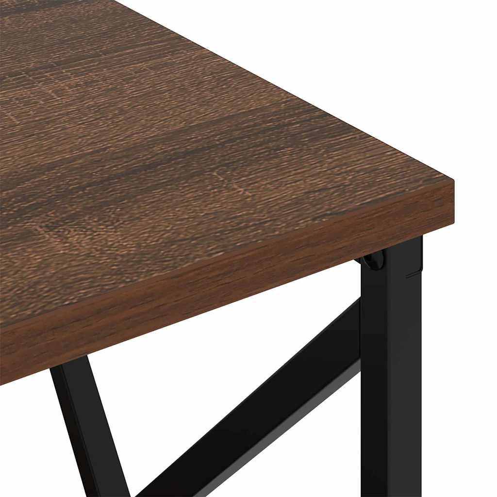 Noćni ormar 2 pcs Smeđi hrast 40 x 31 x 60 cm Konstruirano drvo