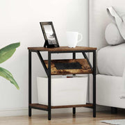 Noćni ormar 2 pcs Dimljeni hrast 38 x 30 x 48 cm