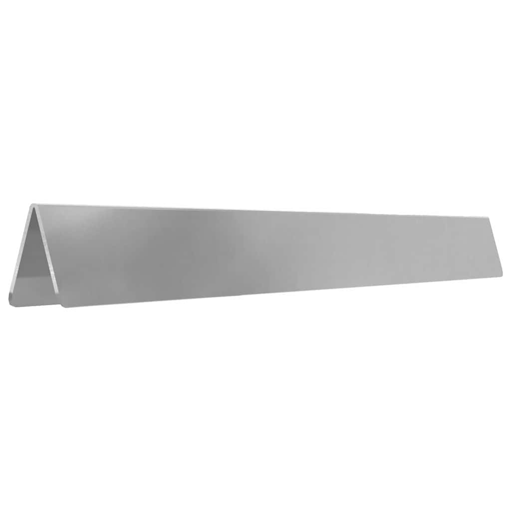 Ograda oko Travnjaka 4 pcs Srebrno 450 x 0,05 x 10 cm