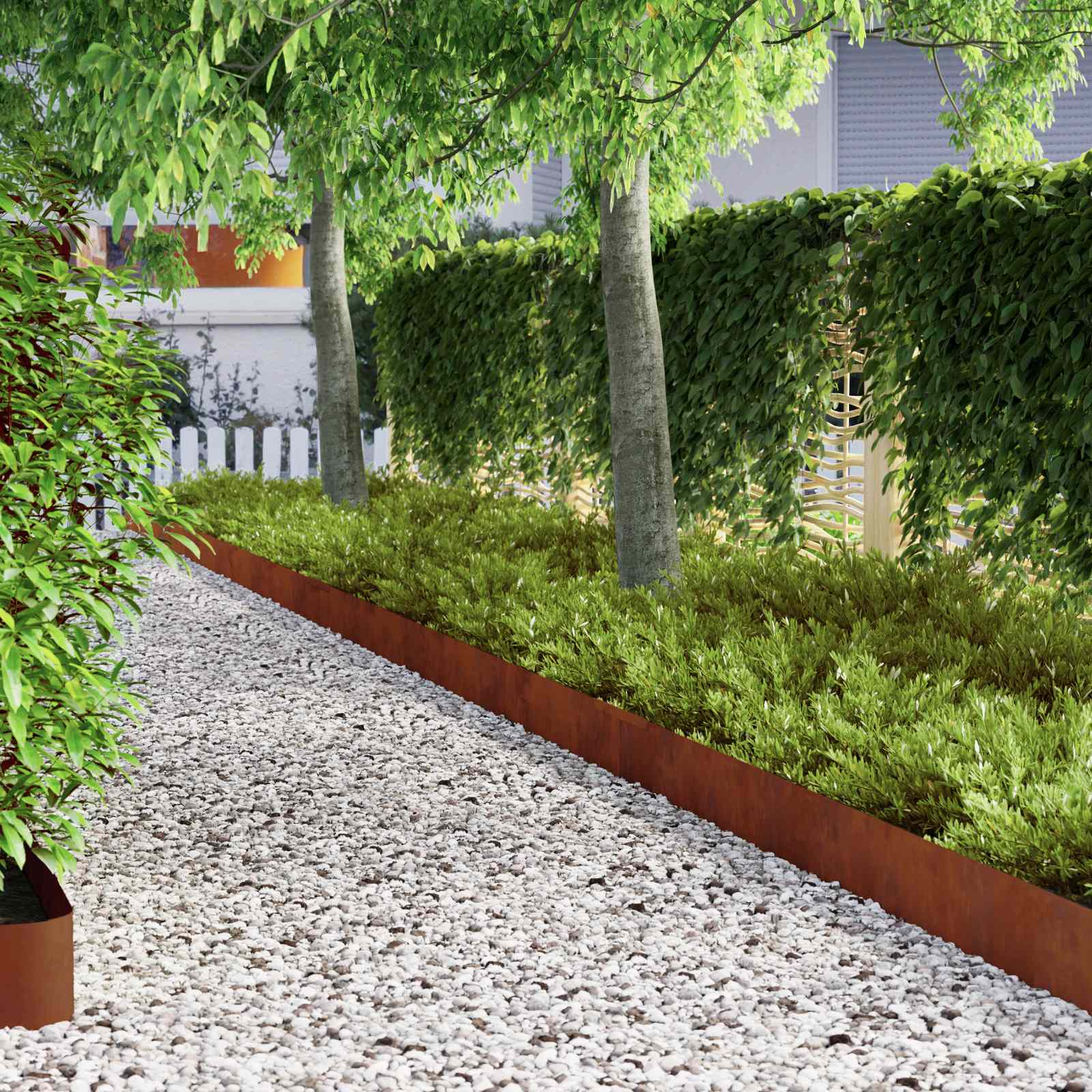 Ograda oko Travnjaka Rđa 450 x 0,05 x 20 cm