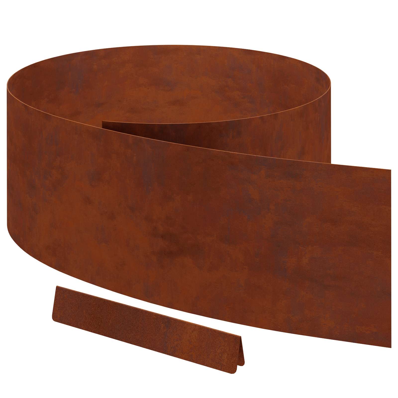 Ograda oko Travnjaka 4 pcs Rđa 450 x 0,05 x 25 cm