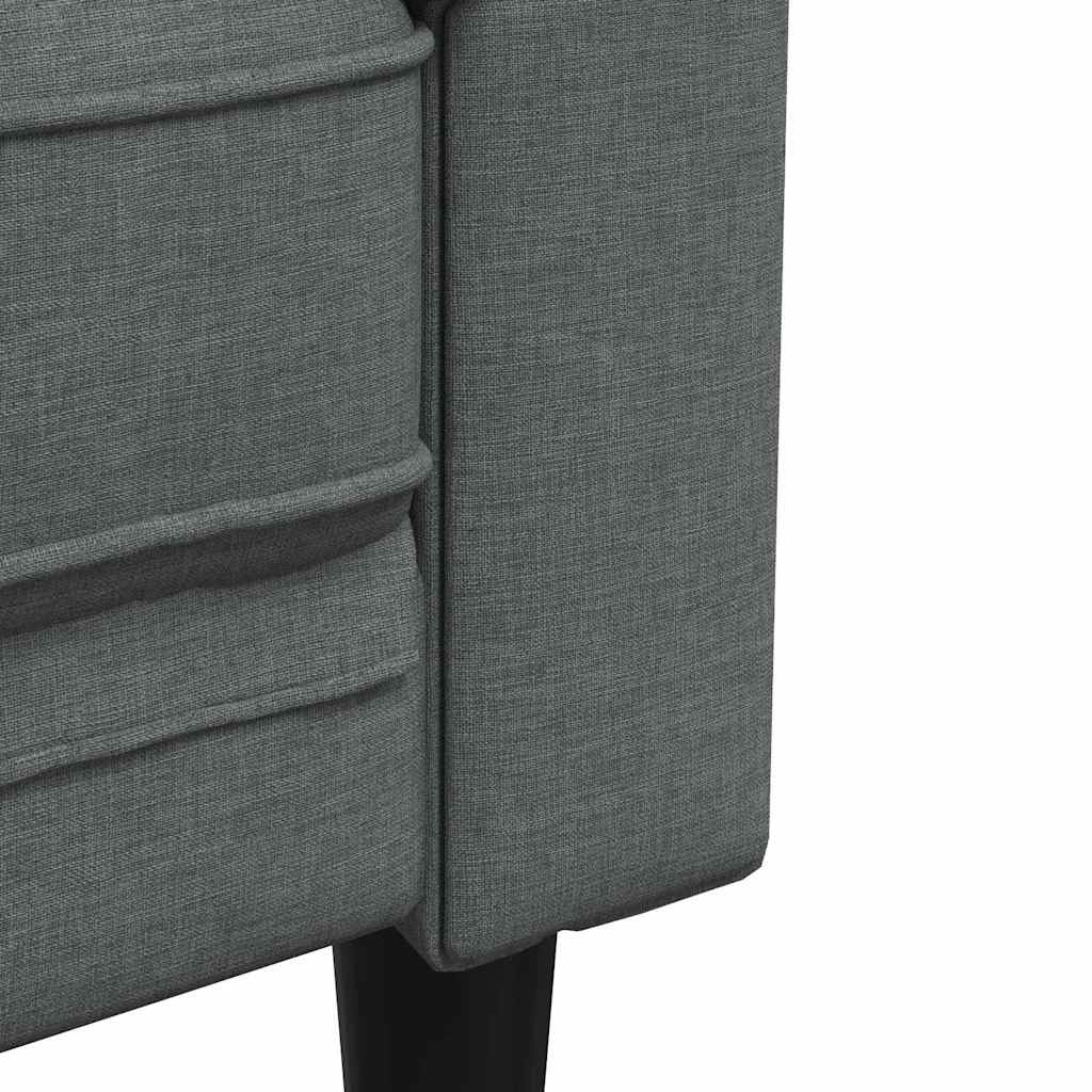 Sofa Tamno siva 78,5 x 74,5 x 74,5 cm Poliester