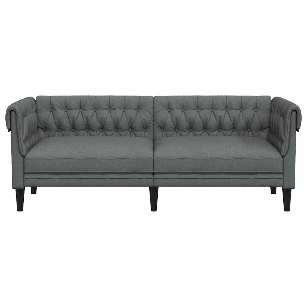 Sofa Tamno siva 201,5 x 74,5 x 74,5 cm Poliester