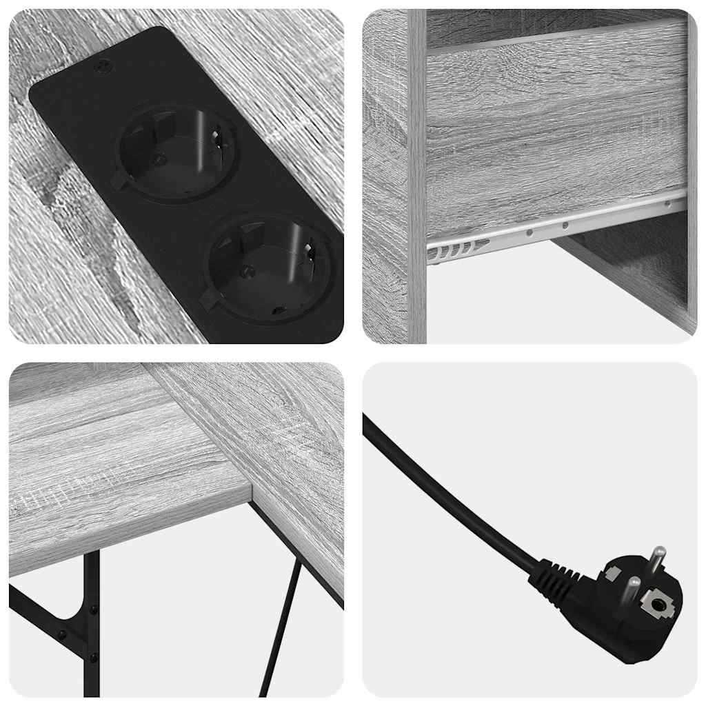 Stol Siva Sonoma 182 x 101 x 87,5 cm Konstruirano drvo