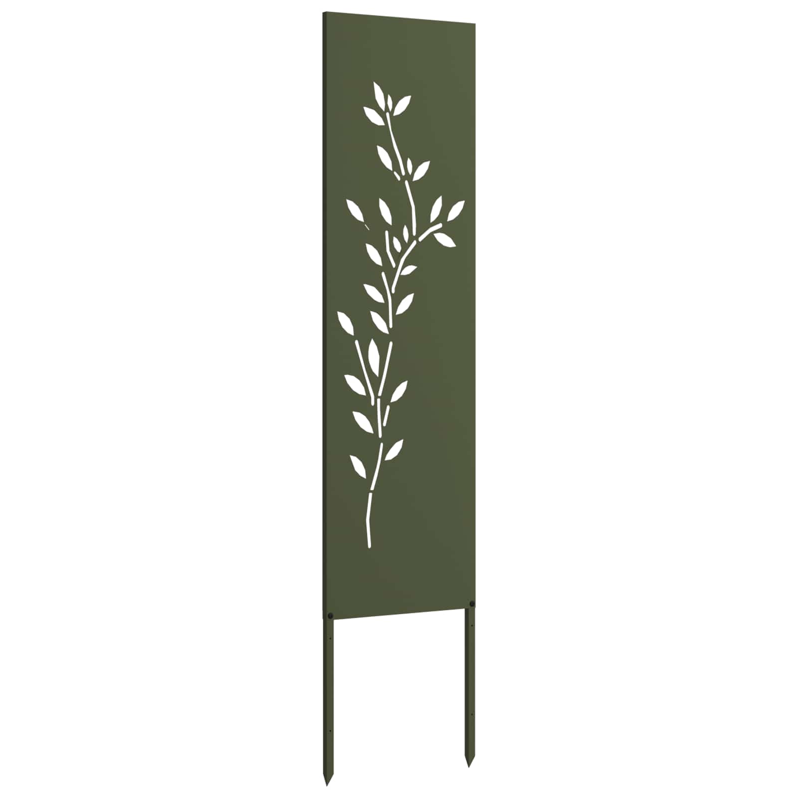 Privatnost u vrtu Cvjetni Maslinovo zelena 32 x 140 cm