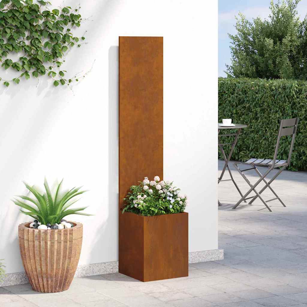 Privatnost u vrtu Rezbarija Rđa 32 x 150 cm Otporni čelik