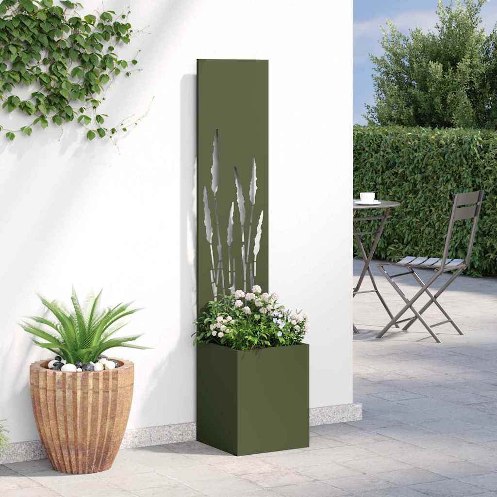 Privatnost u vrtu Rezbarija Maslinovo zelena 32 x 150 cm