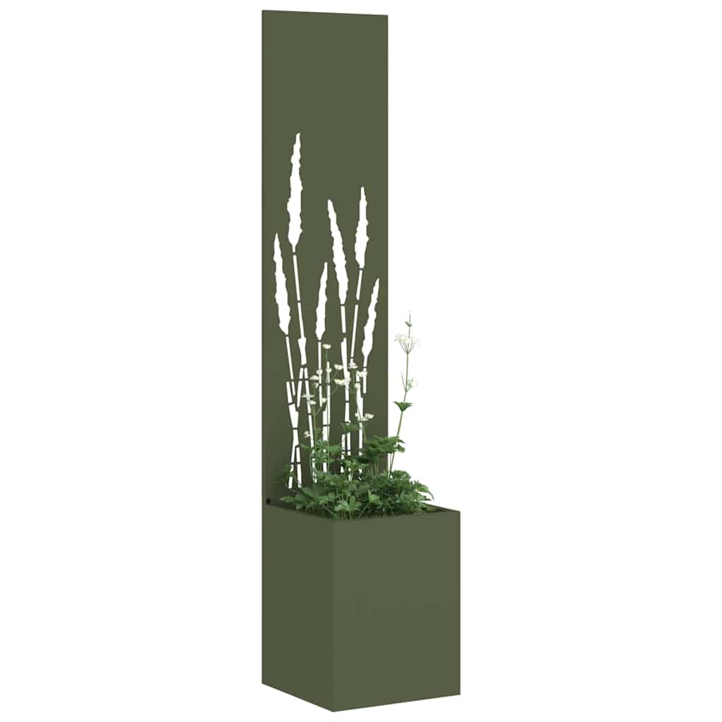 Privatnost u vrtu Rezbarija Maslinovo zelena 32 x 150 cm