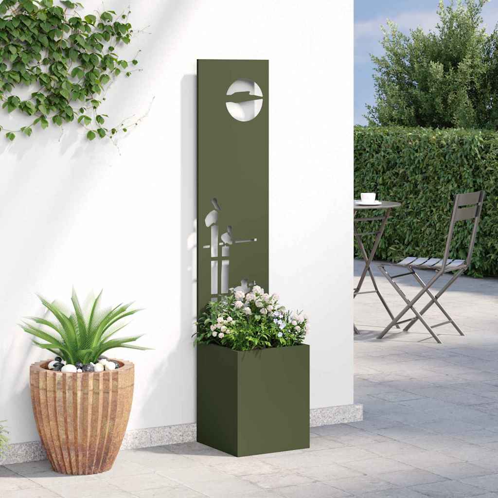Privatnost u vrtu Rezbarija Maslinovo zelena 32 x 150 cm