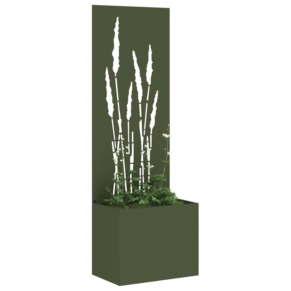 Privatnost u vrtu Rezbarija Maslinovo zelena 50 x 150 cm