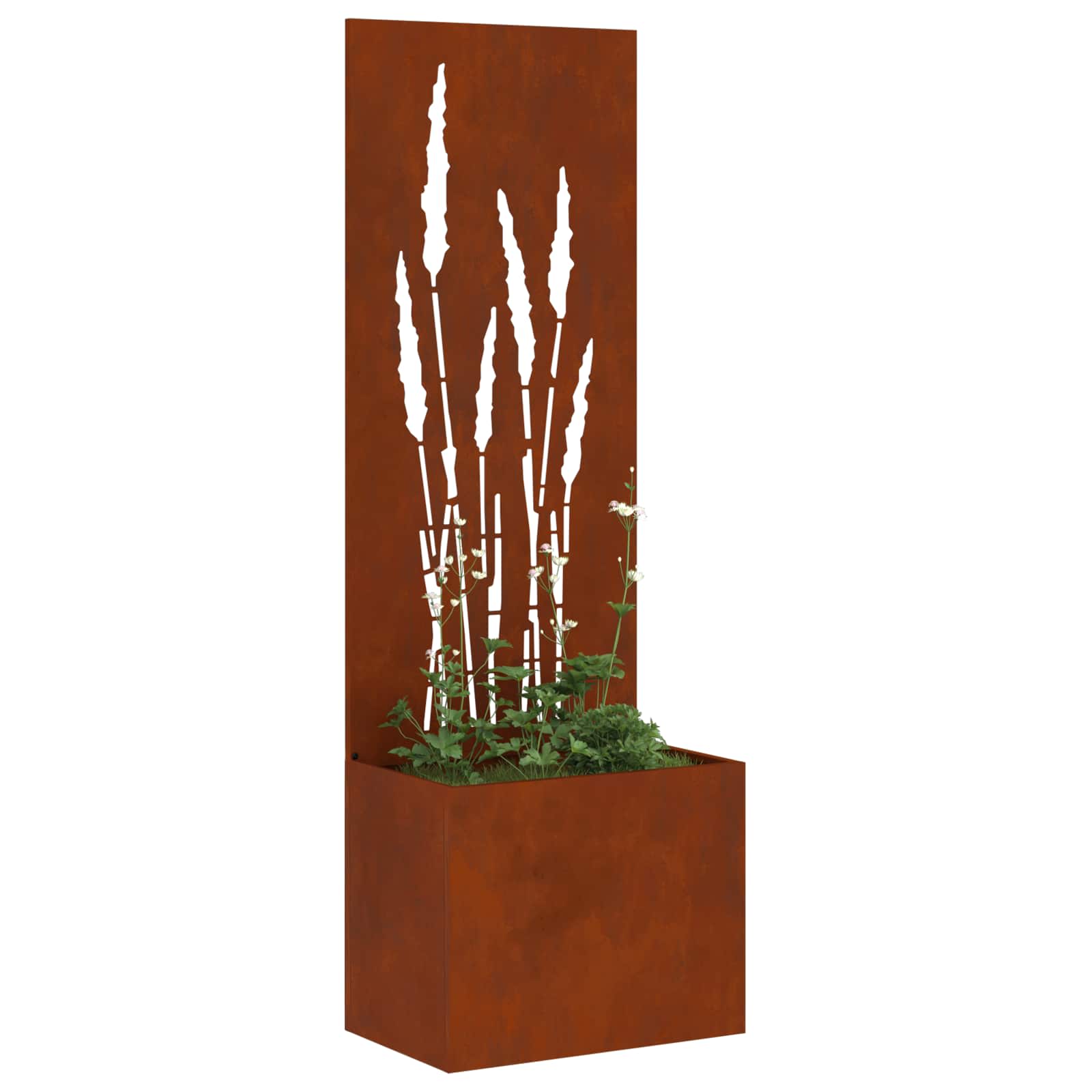 Privatnost u vrtu Rezbarija Rđa 50 x 150 cm Otporni čelik