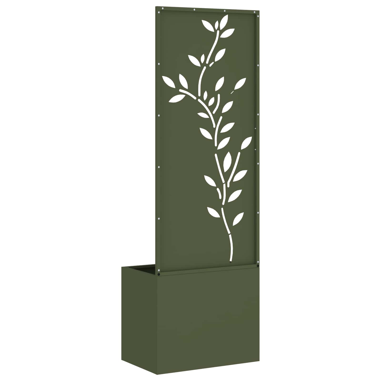 Privatnost u vrtu Cvjetni Maslinovo zelena 50 x 150 cm