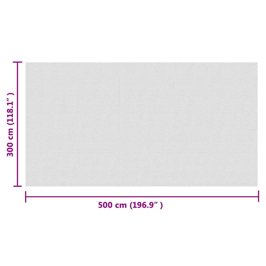 Mreža za insekte Bijelo 3 x 5 m Polietilen