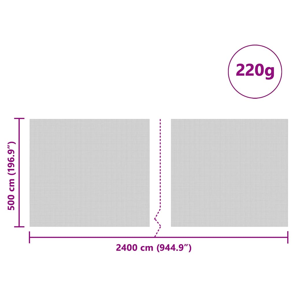 Pokrivač za silos Zelena 24 x 5 m HDPE