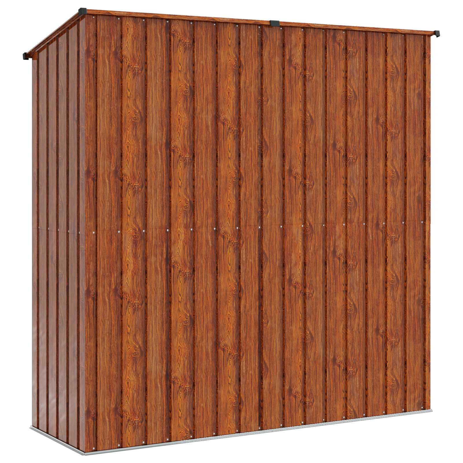 Vrtne šupe Smeđa 203,5 x 73 x 200 cm Metal