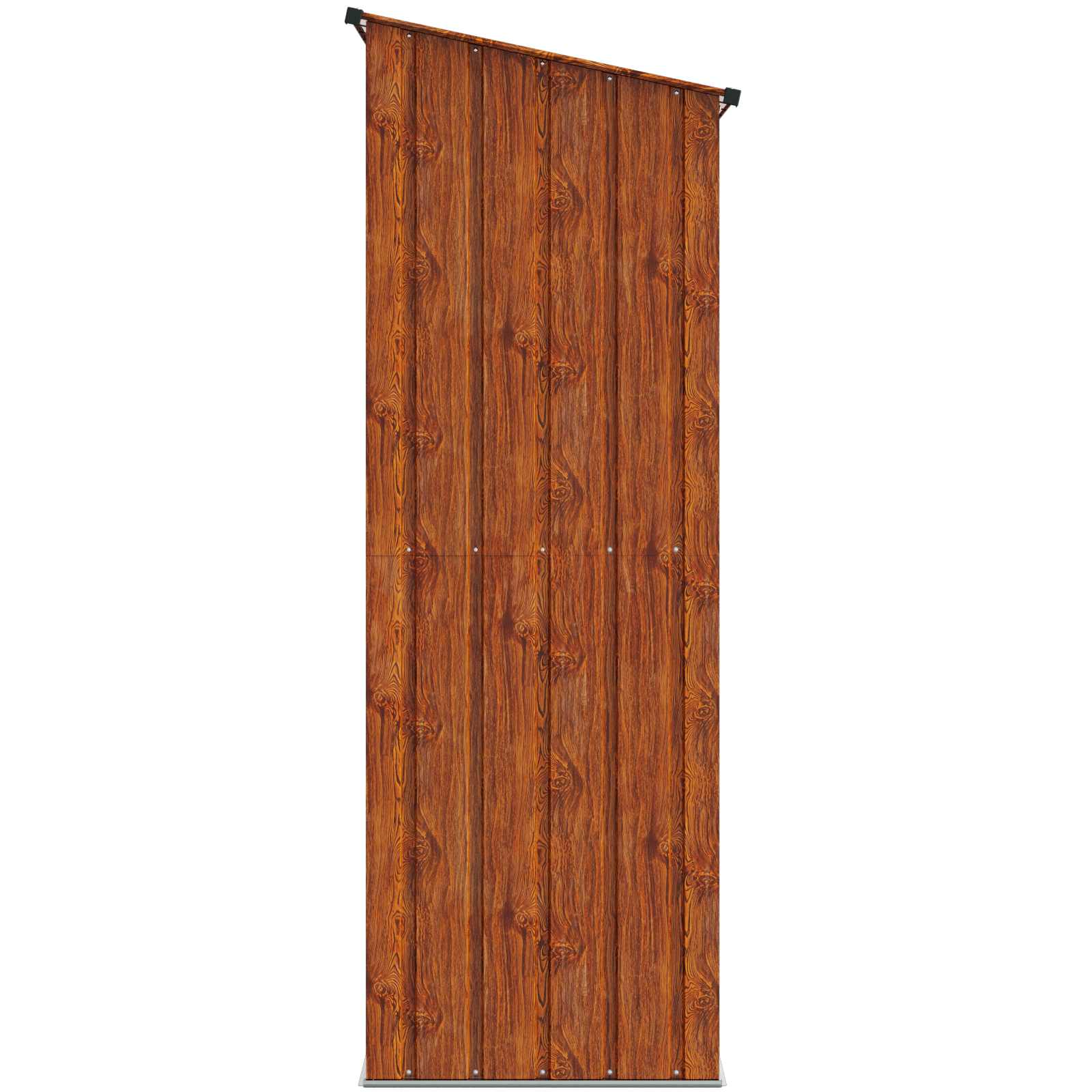 Vrtne šupe Smeđa 203,5 x 73 x 200 cm Metal