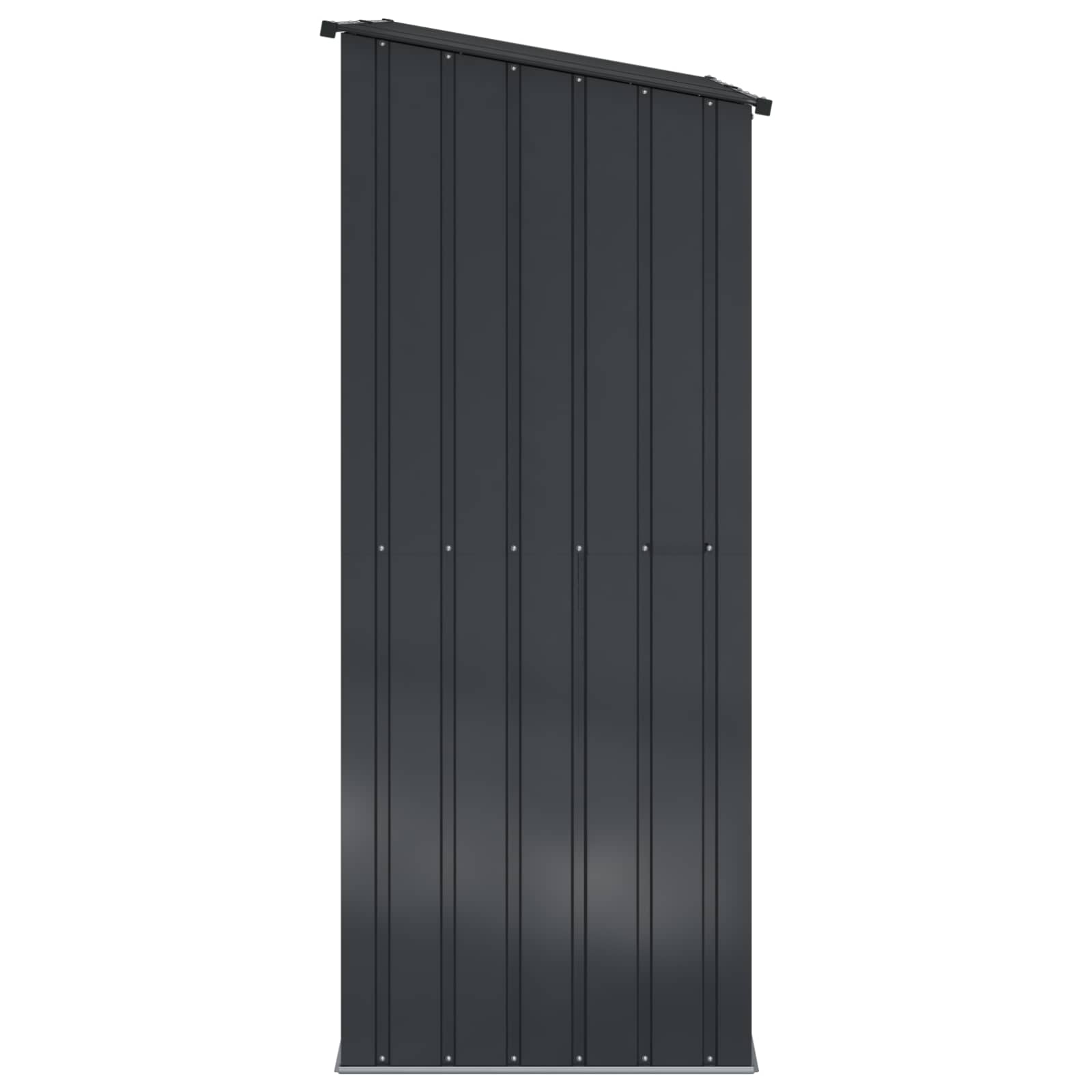 Vrtne šupe Antracit 203 x 85,5 x 200 cm Metal
