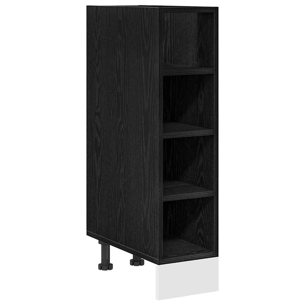 Kuhinjska baza ormarića Crni hrast 20 x 44,5 x 81,5 cm