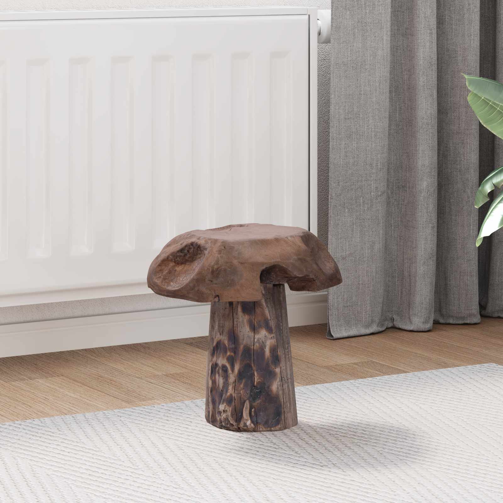 Stolica Prirodna 35 x 35 x 35 cm Čvrsto teak drvo