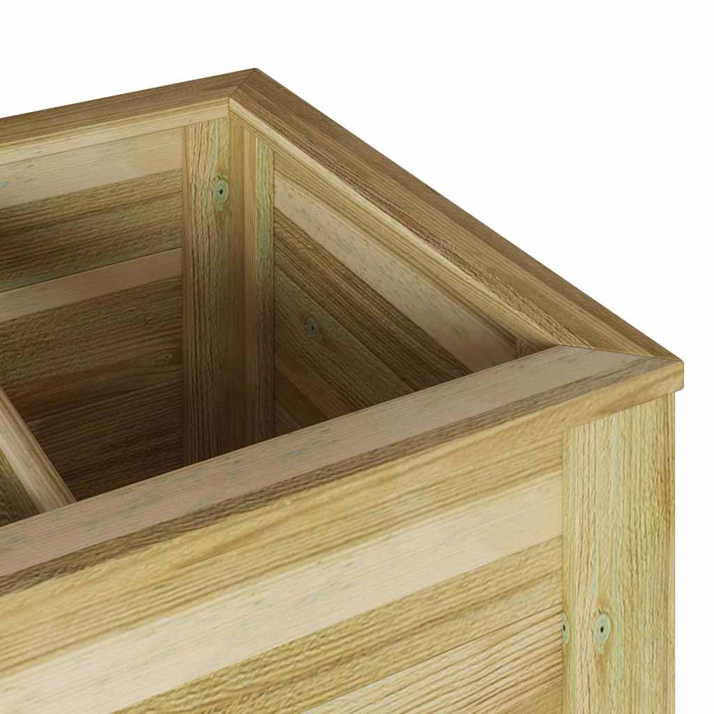 Visoki saksija Smeđa 85,5 x 46,5 x 96 cm Impregnirana borovina