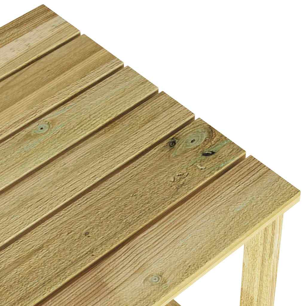 stol Prirodna 40 x 40 x 36 cm Impregnirana borovina