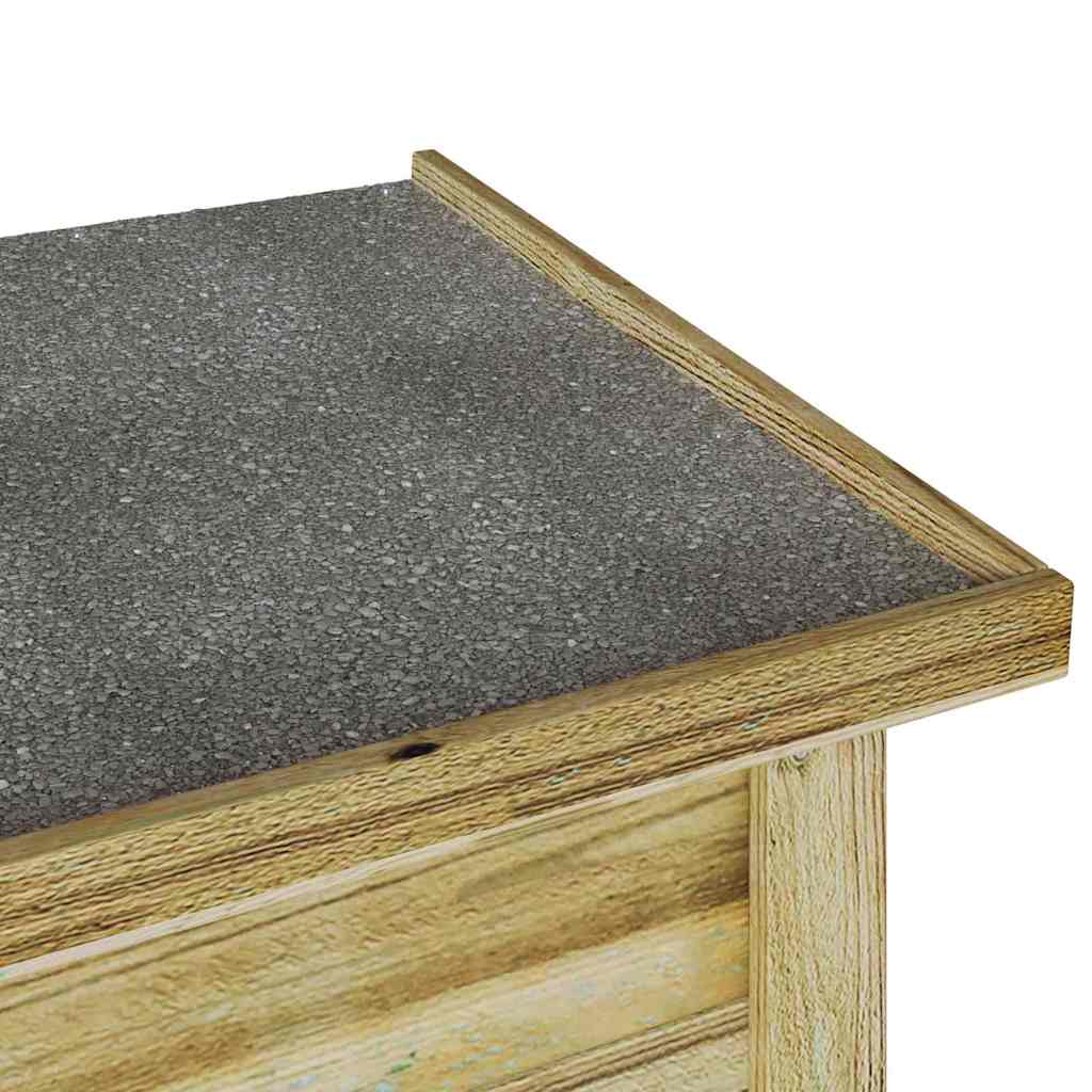 Kutija za spremanje s pohranom Prirodna 80 x 44,5 x 57,5 cm