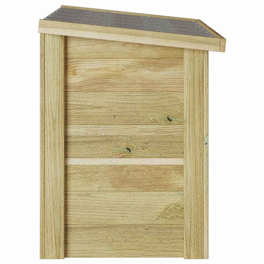 Kutija za spremanje s pohranom Prirodna 80 x 44,5 x 57,5 cm