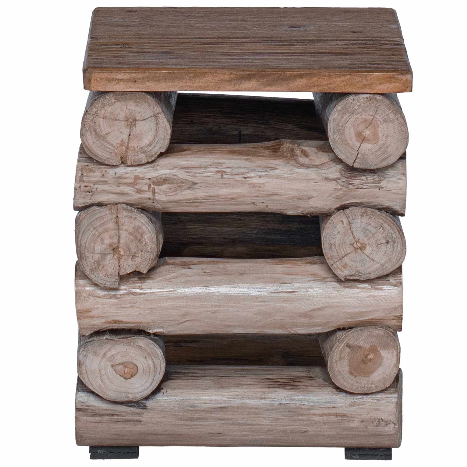 Stolica Prirodna 30 x 30 x 38 cm Čvrsto teak drvo