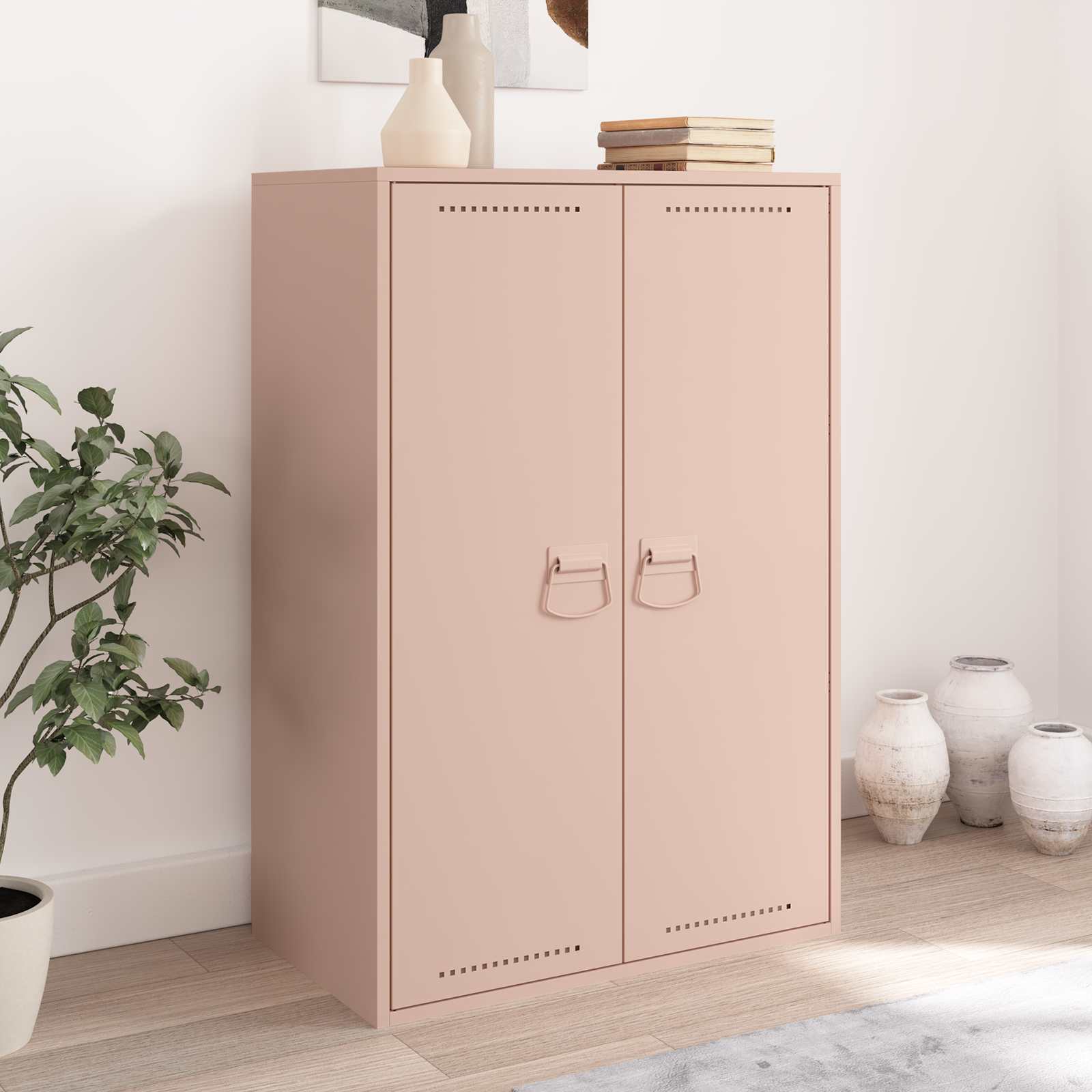 Ručke za ormariće 2 pcs Ružičasta 85 x 45 mm Metal