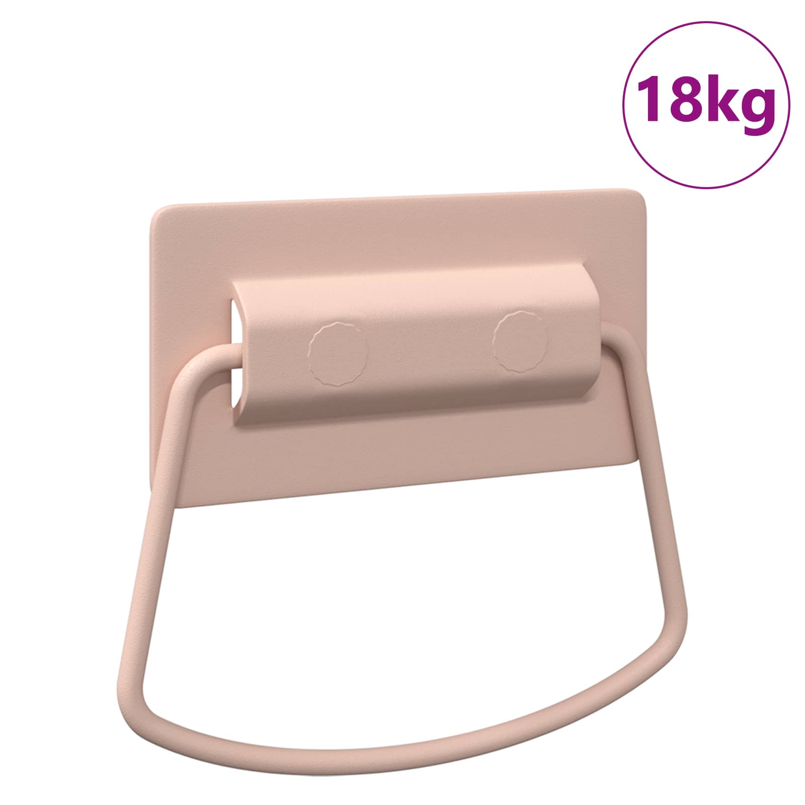 Ručke za ormariće Ružičasta 85 x 45 mm Metal