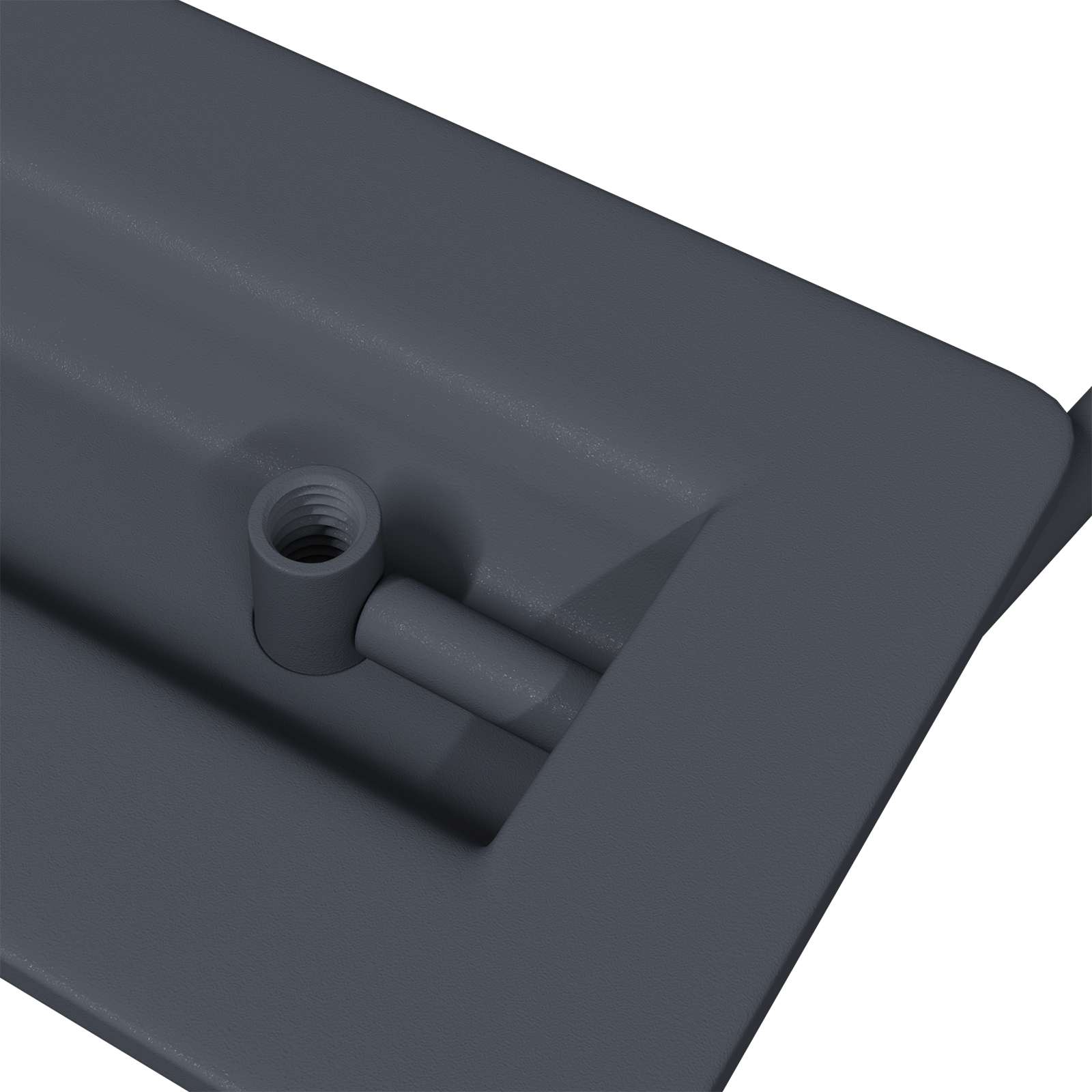 Ručke za ormariće 2 pcs Antracit 85 x 45 mm Metal