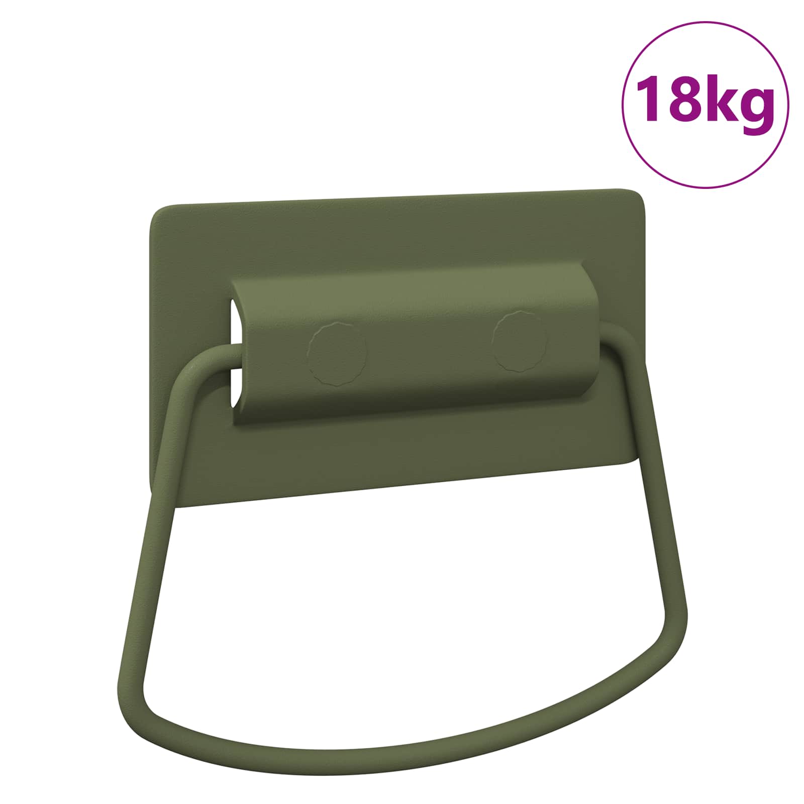 Ručke za ormariće Maslinasto zelena 85 x 45 mm Metal