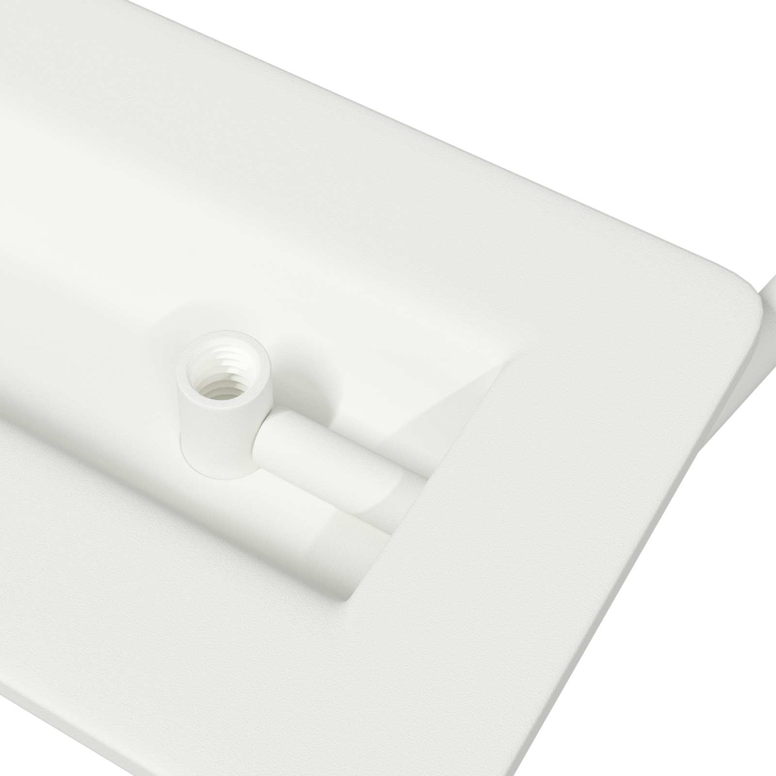 Ručke za ormariće 2 pcs Bijelo 85 x 45 mm Metal