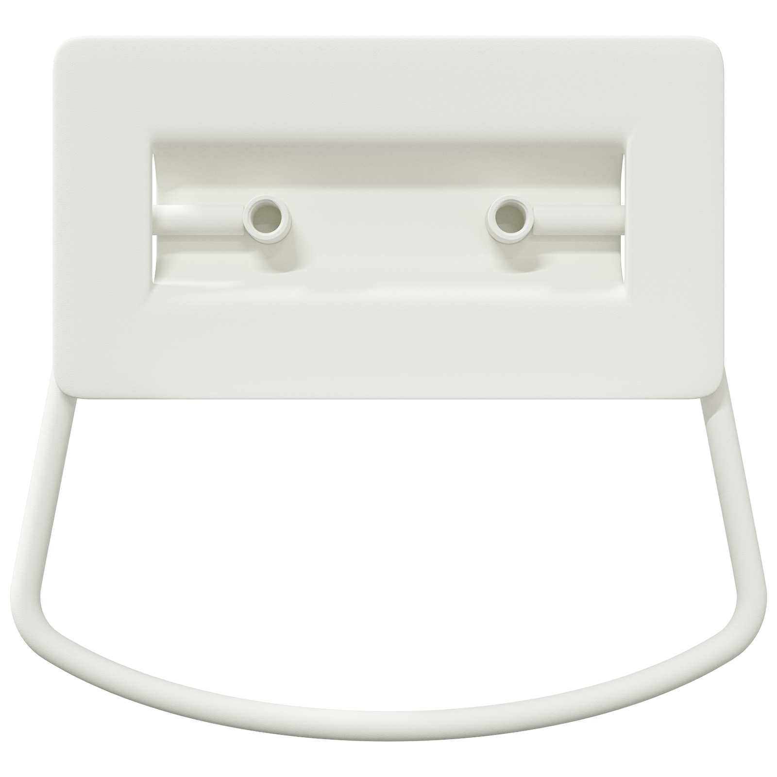Ručke za ormariće 12 pcs Bijelo 85 x 45 mm Metal