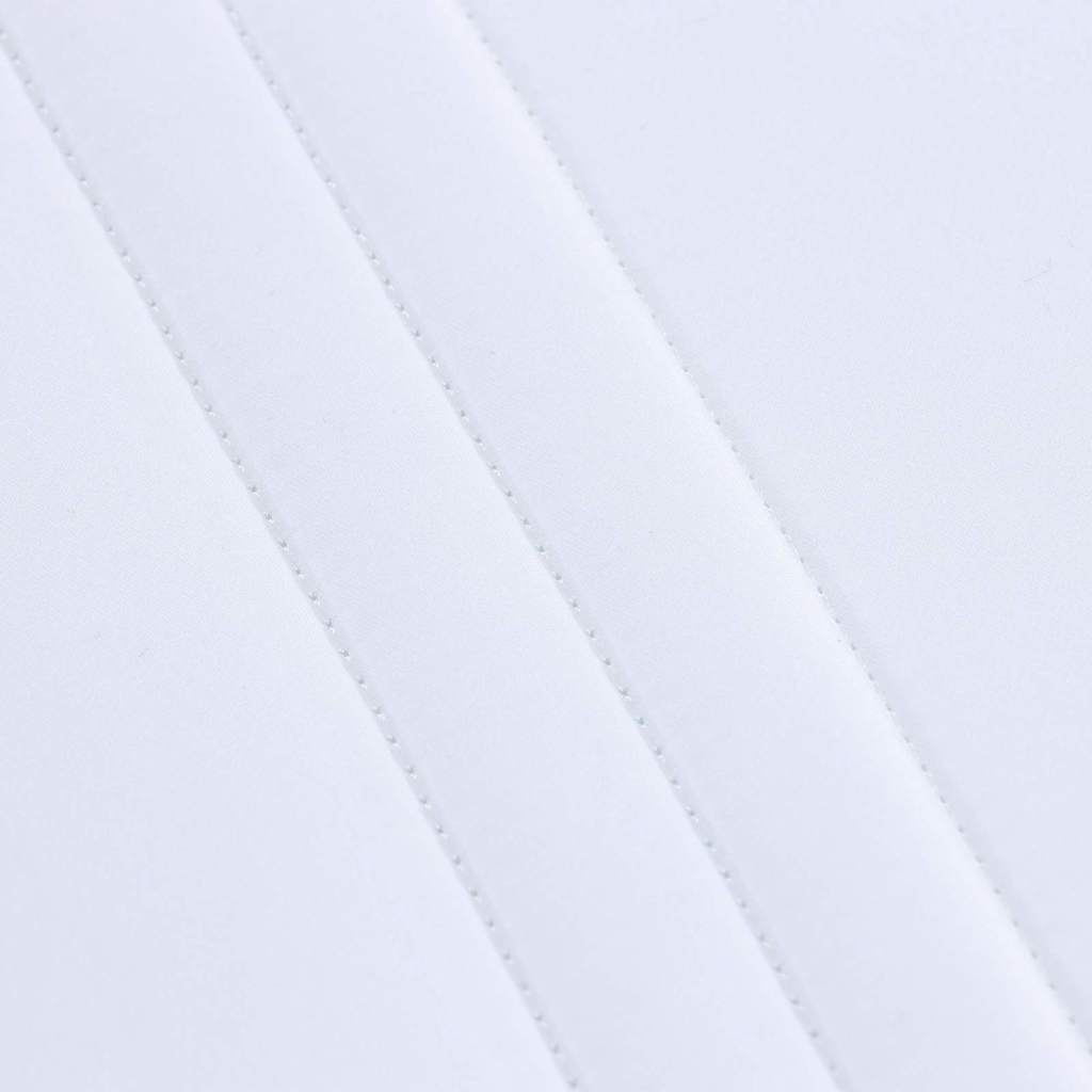 Krevet s produžetnim madracem s uzglavljem Bijelo 80 x 200 cm