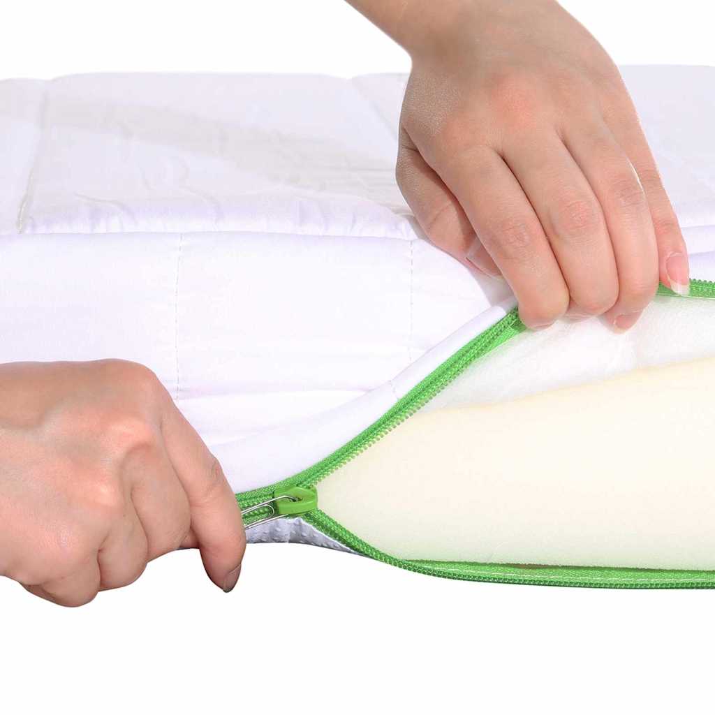 Krevet s produžetnim madracem s uzglavljem Smeđa 80 x 200 cm
