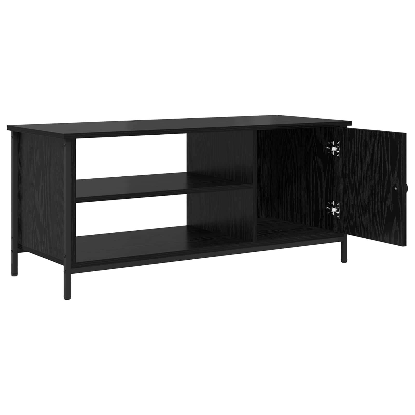 TV ormar Crni hrast 100 x 40 x 45 cm Konstruirano drvo