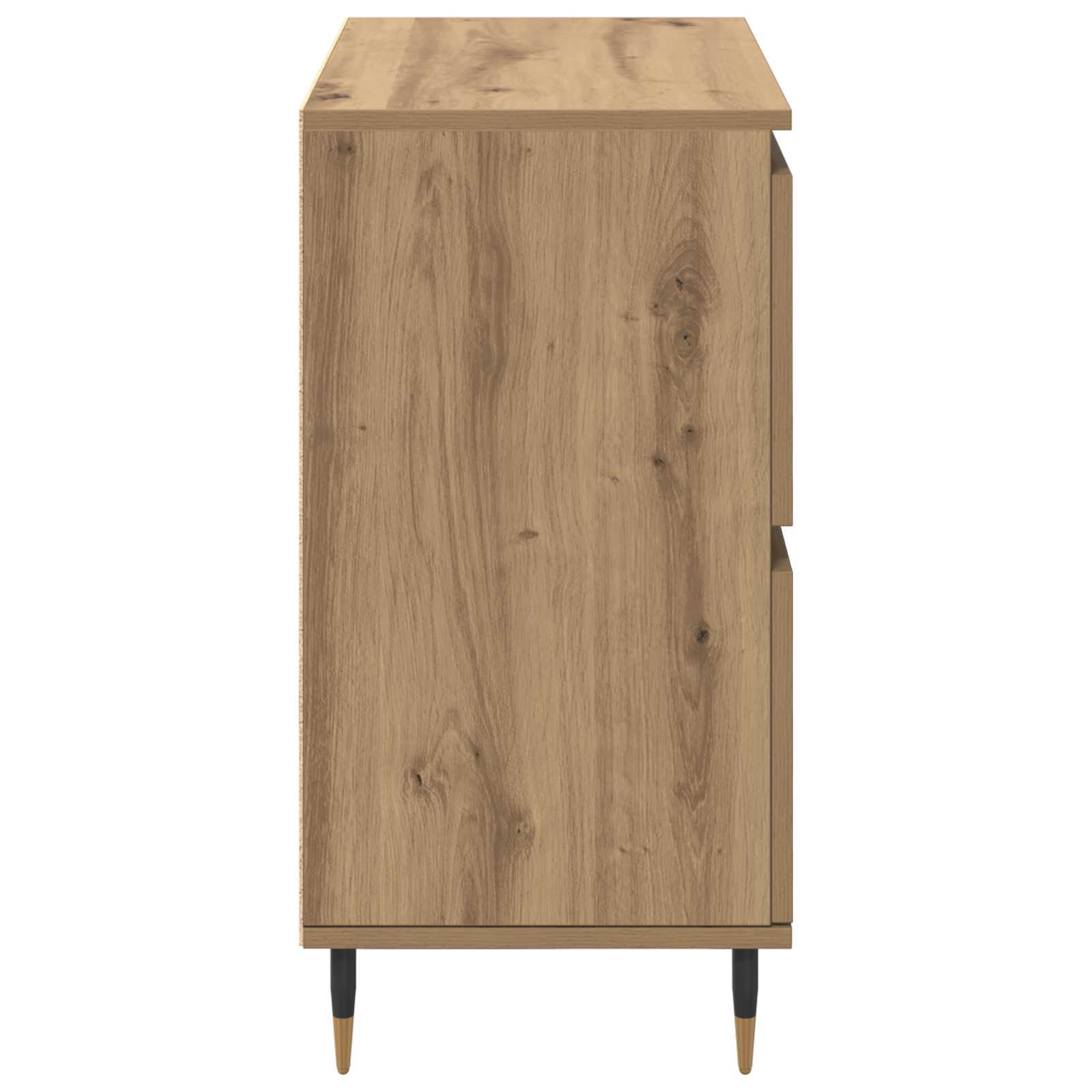 Kreveta Umjetnički hrast 60 x 35 x 70 cm