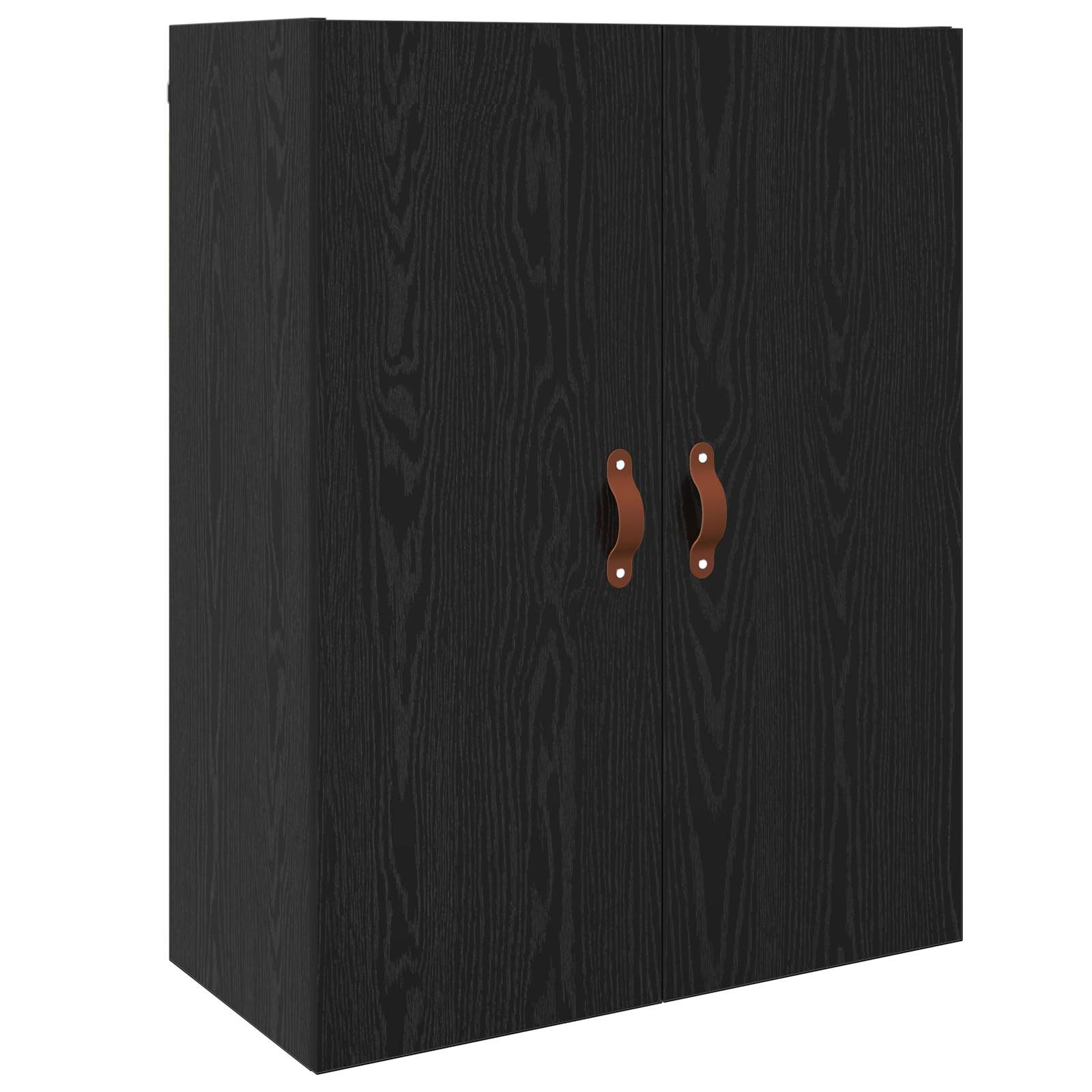 Ormar za Zid Crni hrast 69,5 x 34 x 90 cm Konstruirano drvo